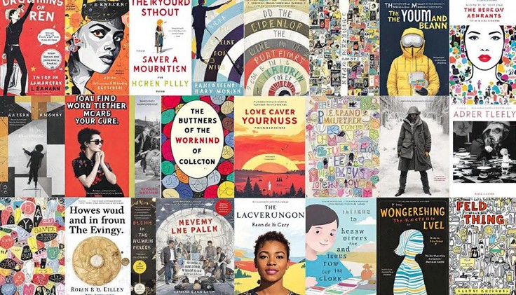A gallery of book covers.