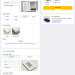 Printing Costs based on option specifications.