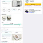 Printing Costs based on option specifications.